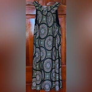 A-line swing dress with pockets